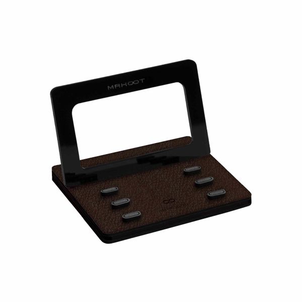 نگهدارنده گوشی موبایل ماهوت مدل MODEL 3_Dark-Brown-Leather