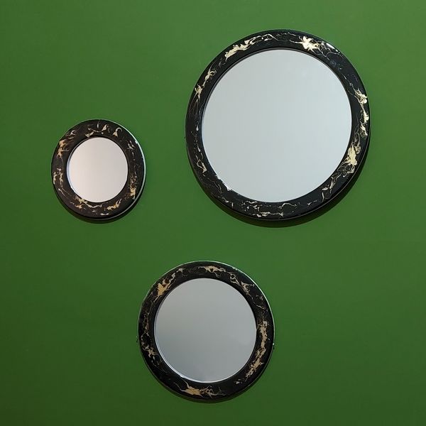 آینه دکوراتیو خونه خاص مدل 3S-Resin