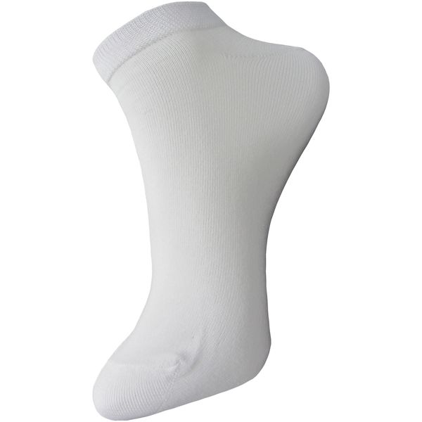 جوراب ساق کوتاه مردانه ادیب مدل کلاسیک کد 02000 رنگ سفید