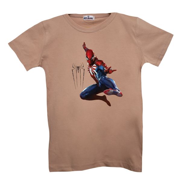 تی شرت آستین کوتاه پسرانه مدل مرد عنکبوتی کد 25