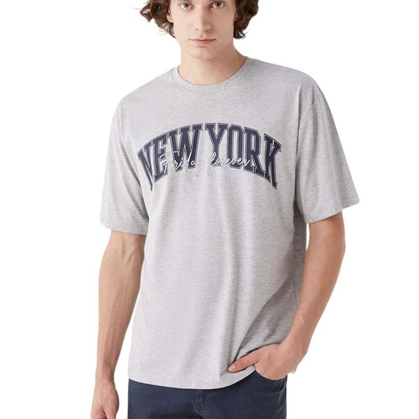 تی شرت آستین کوتاه مردانه ال سی وایکیکی مدل NEW YORK
