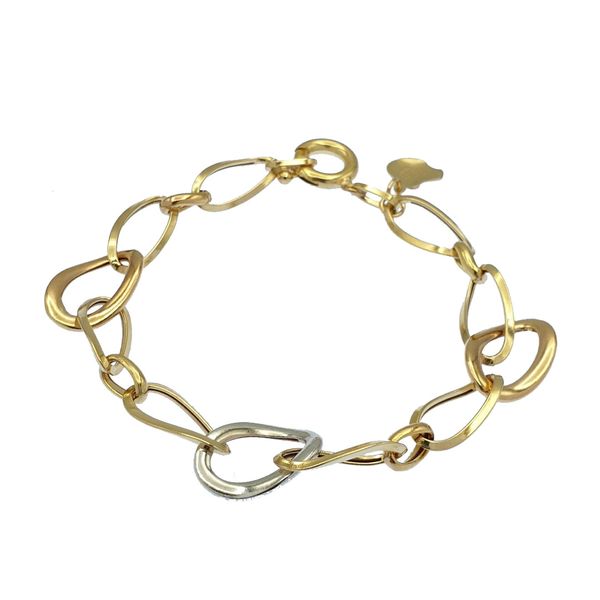 دستبند طلا 18 عیار زنانه طلاوجواهری احسان مدل 1EB1345