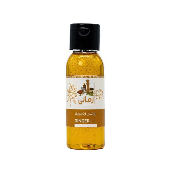 روغن زنجبیل زمانی مدل پرس سرد حجم 65 میلی لیتر