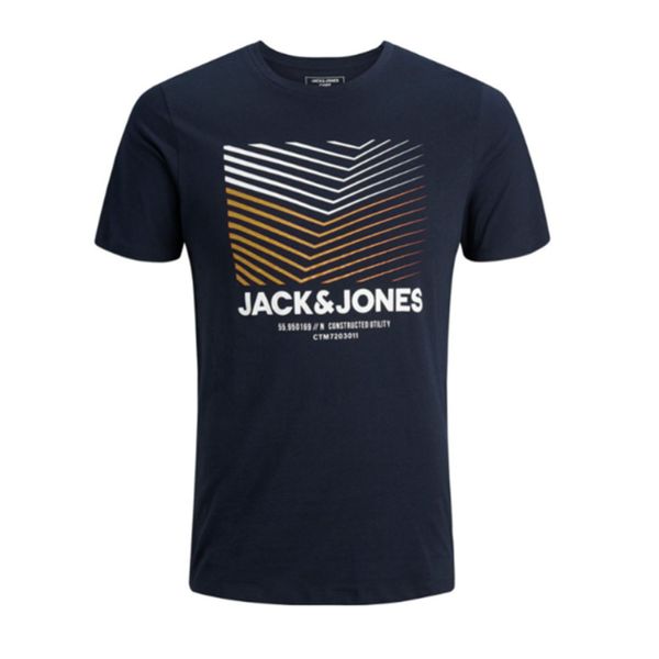 تی شرت آستین کوتاه مردانه جک اند جونز مدل JCOGEEK TEE SS