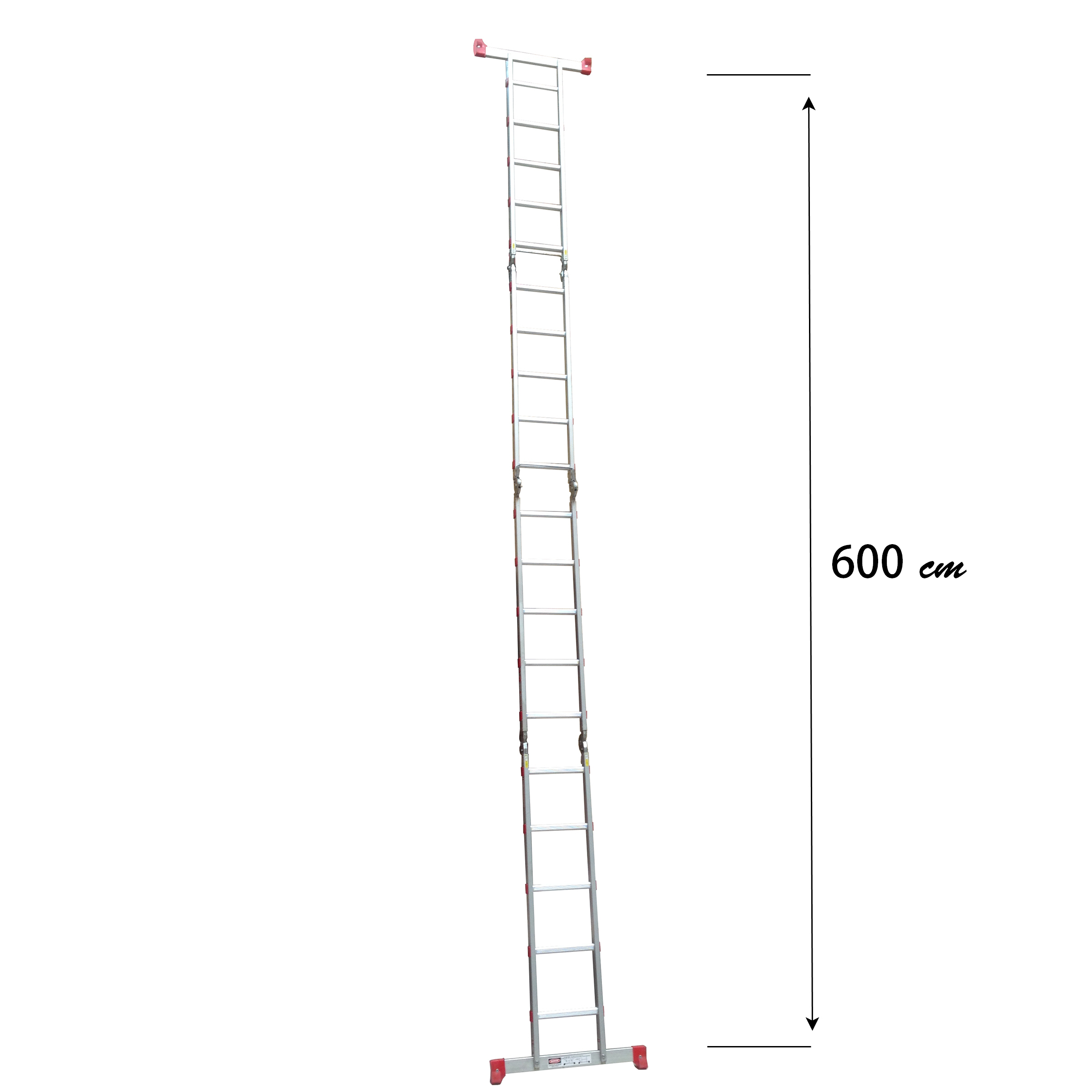 نردبان 20 پله آلوپات مدل لولادار هارمونی 6m