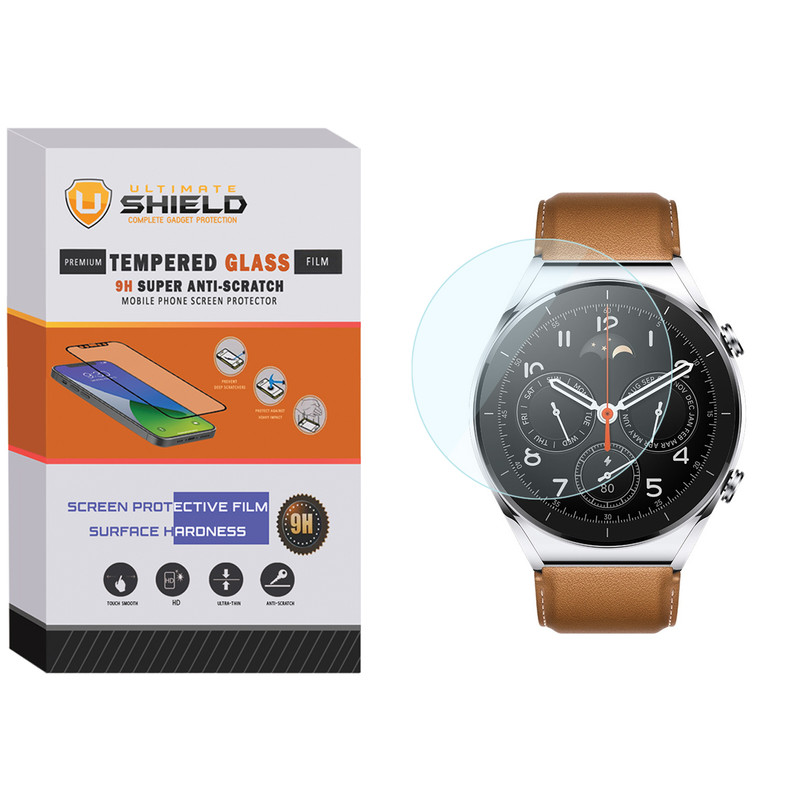 محافظ صفحه نمایش شیشه ای آلتیمیت شیلد مدل SH-UL مناسب برای ساعت هوشمند شیائومی Watch S1