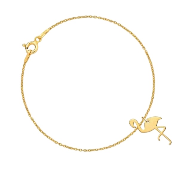دستبند طلا 18 عیار زنانه مدل بینهایت
