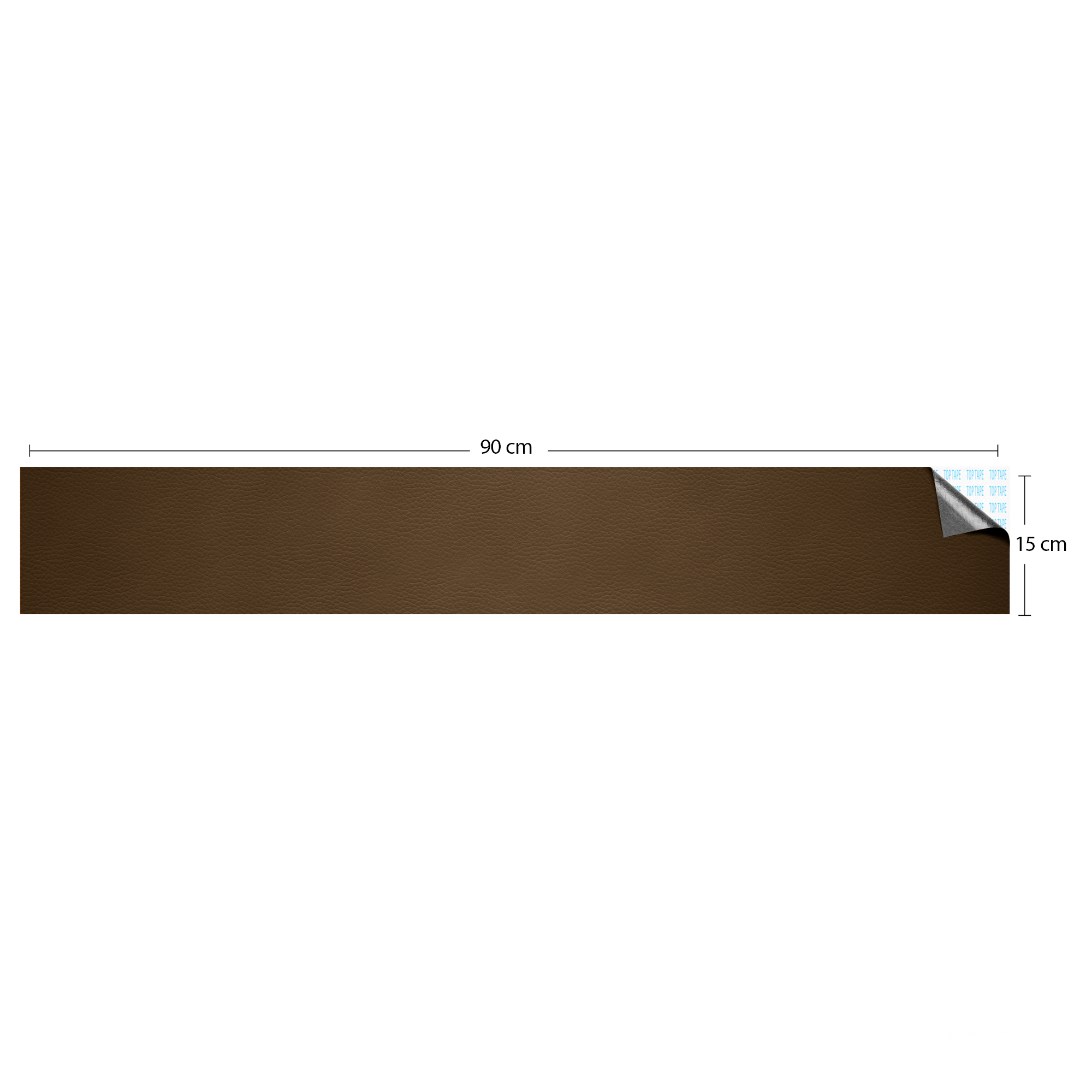 چسب چرمی نادیاهوم مدل brown15 طول 90 سانتی متر