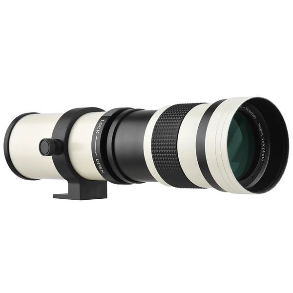 لنز دوربین آندوئر مدل EF 420-800MM mf f/8.3-16 Super Telephoto Zoom مناسب برای دوربین های کانن