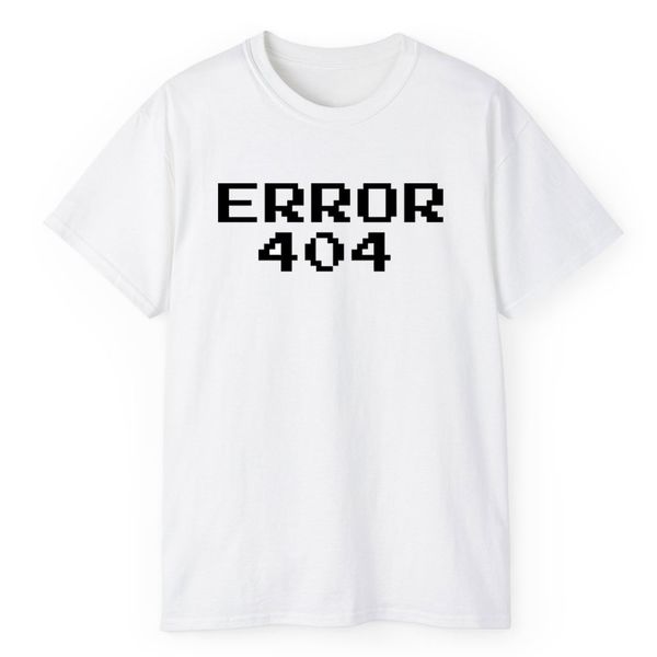 تی شرت آستین کوتاه مردانه مدل ERROR 404 کد 526