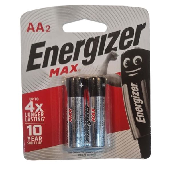 باتری قلمی انرجایزر مدل KSRE-MAX بسته دو عددی