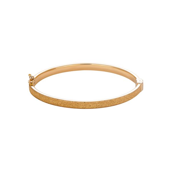 دستبند النگویی طلا 18 عیار زنانه جواهری سون مدل 4345