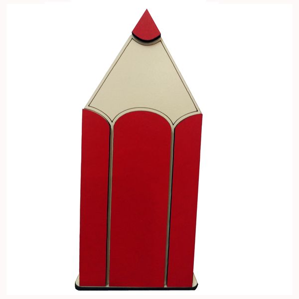 جامدادی رومیزی مدل مداد رنگی YA
