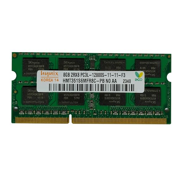 رم لپ تاپ DDR3 تک کاناله 1600 مگاهرتز CL11 هاینیکس مدل PC3L-12800U ظرفیت 8 گیگابایت