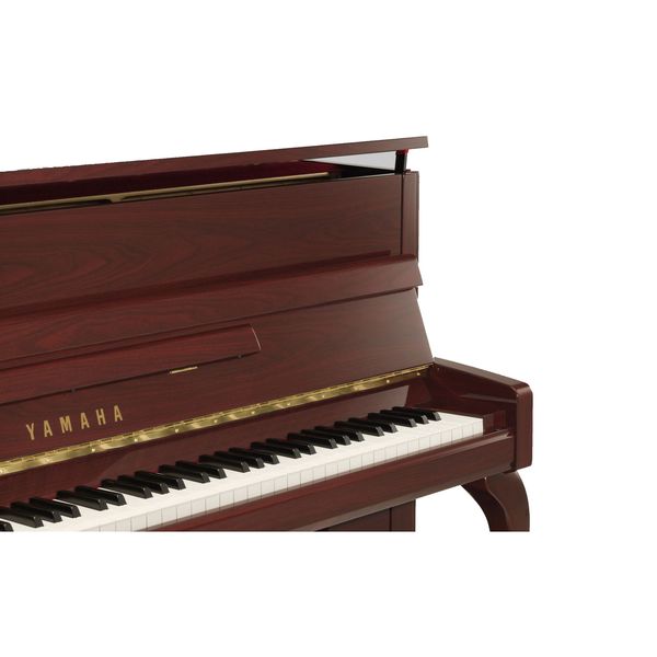پیانو آکوستیک یاماها مدل JX113 CP PM پایه آهویی ماهگونی 