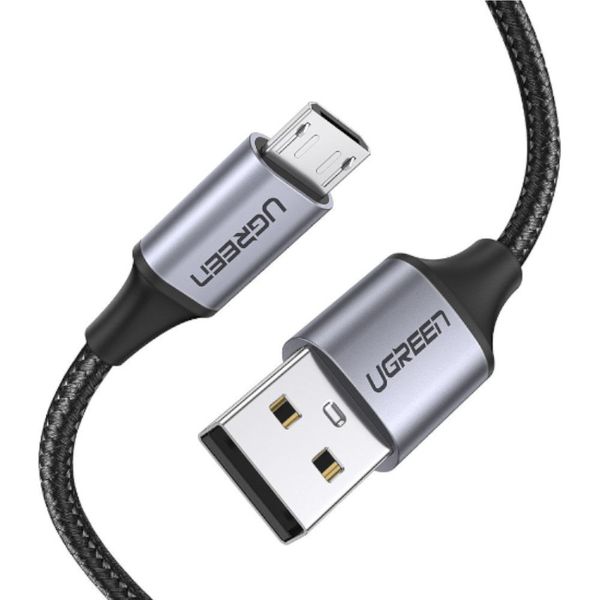 کابل تبدیل USB 2.0 به MICROUSB 2.0 یوگرین مدل US290 طول 2 متر