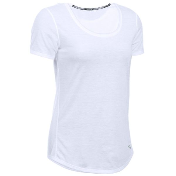 تی شرت آستین کوتاه ورزشی زنانه آندر آرمور مدل 1271517-100