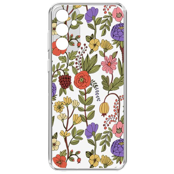 کاور طرح Tiny Flower مناسب برای گوشی موبایل سامسونگ  Galaxy A55