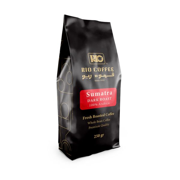 قهوه سوماترا دارک %100 عربیکا ریو - 250 گرم
