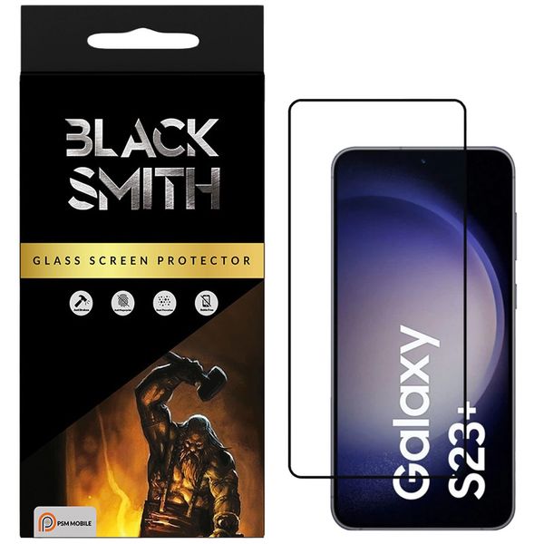 محافظ صفحه نمایش پی اس ام‌ موبایل مدل BlackSmith مناسب برای گوشی موبایل سامسونگ Galaxy S23 Plus 5G