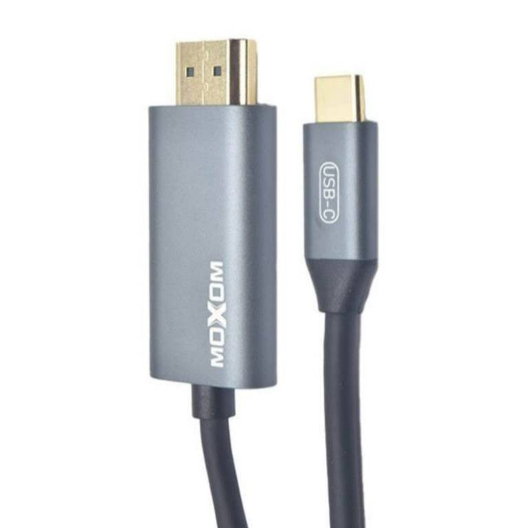 کابل تبدیل HDMI به USB-C موکسوم مدل MX-AX29 طول 1.8 متر