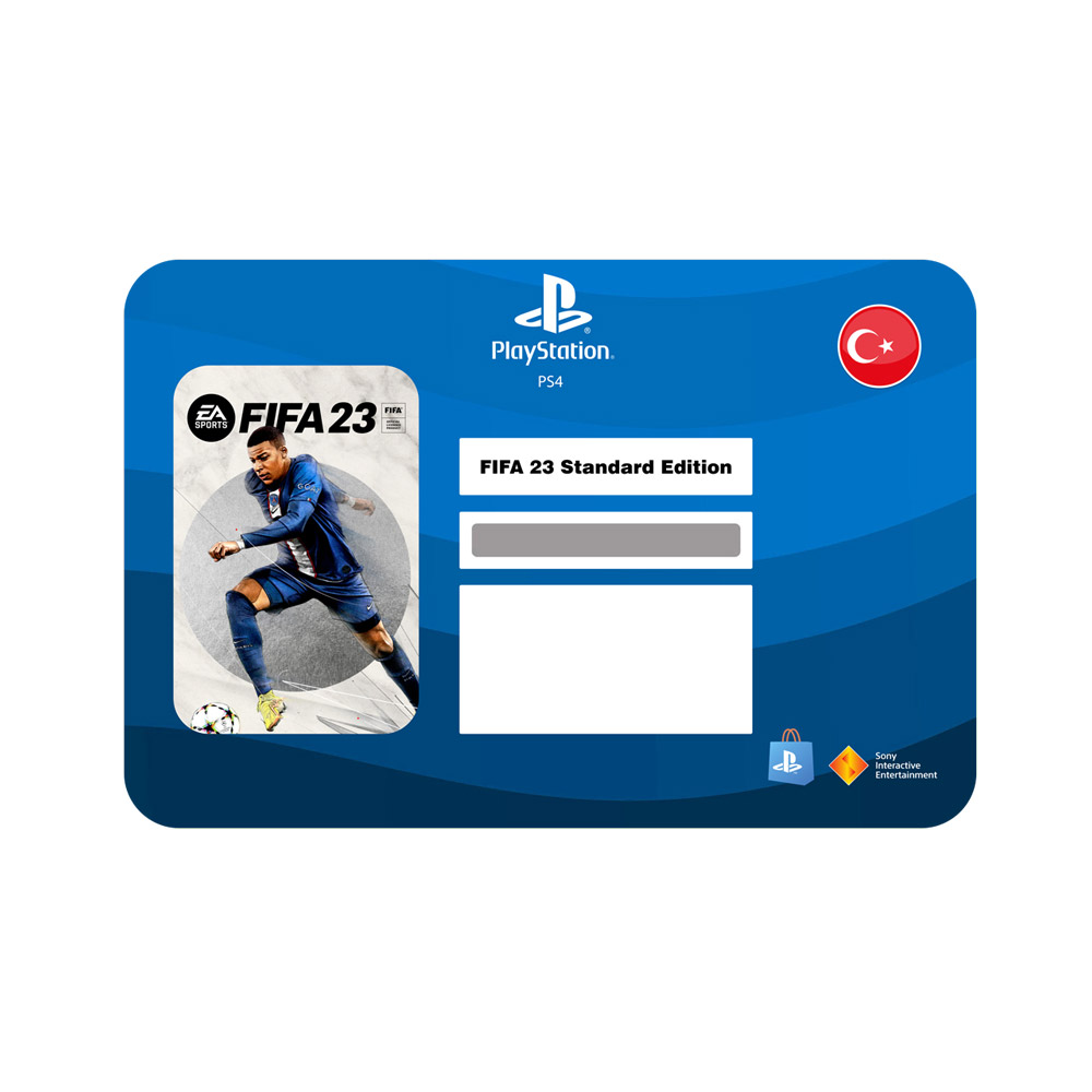 گیفت کارت بدون اعتبار اولیه فیفا 23 پلی استیشن 4 مدل FIFA23 PS4