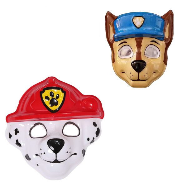 ماسک کودک طرح سگ نگهبان مدل چیس و مارشال بسته 2 عددی 