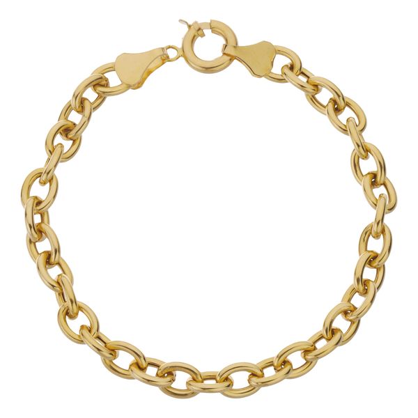 دستبند طلا 18 عیار زنانه طلای مستجابی مدل 40152 