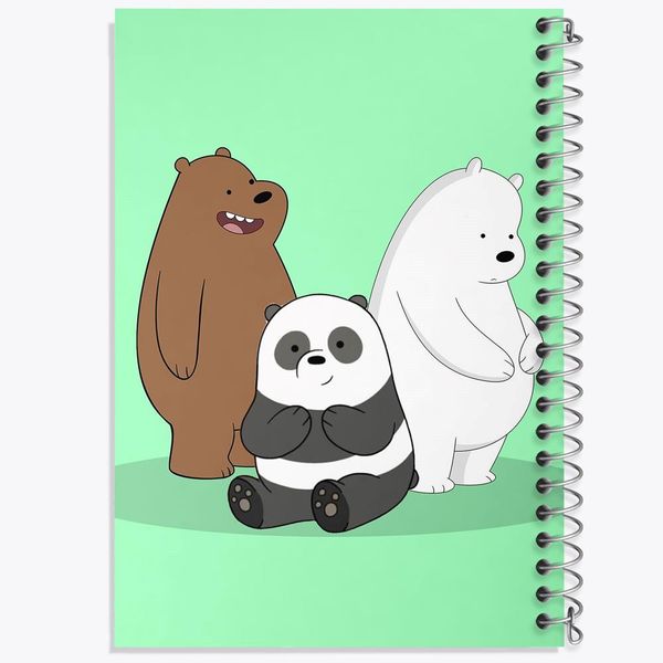 دفتر لیست خرید 50 برگ خندالو طرح انیمیشن سه خرس کله پوک کد 27641