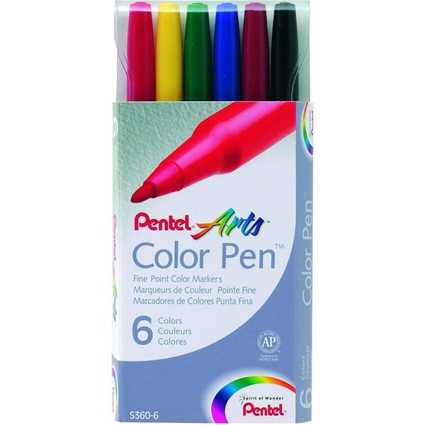 ماژیک 6 رنگ پنتل مدل arts colors pen