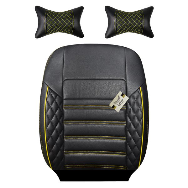 روکش صندلی خودرو سوشیانت مدل سورنا مناسب برای پژو 206 به همراه پشت گردنی