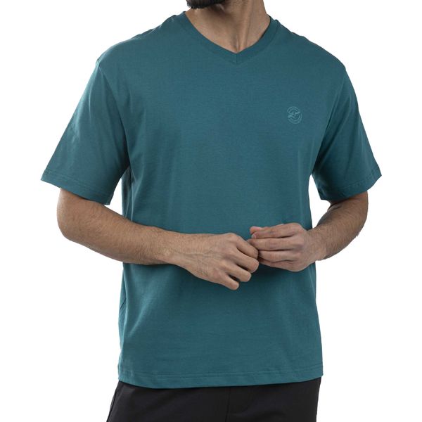 تی شرت آستین کوتاه مردانه جوتی جینز مدل یقه هفت کد 1551426