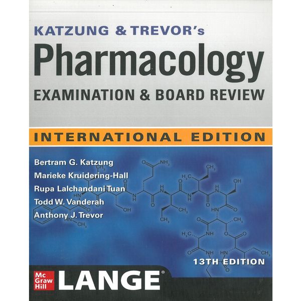 کتاب Katzung &amp; Trevors Pharmacology Examination and Board Review اثرAnthony J. Trevor and Bertram G. Katzung انتشارات مک گرو هیل