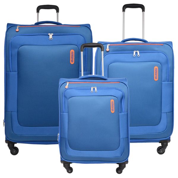 مجموعه سه عددی چمدان امریکن توریستر مدل DUNCAN