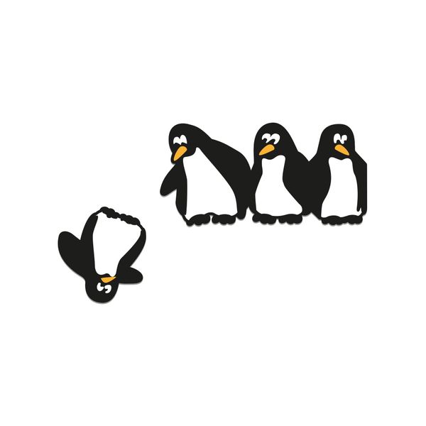 مگنت گراسیپا طرح پنگوئن ها کد 01