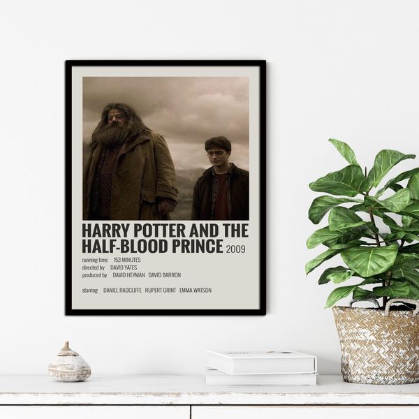 تابلو آتریسا طرح پوستر فیلم Harry Potter and the Half-Blood Prince مدل ATM803