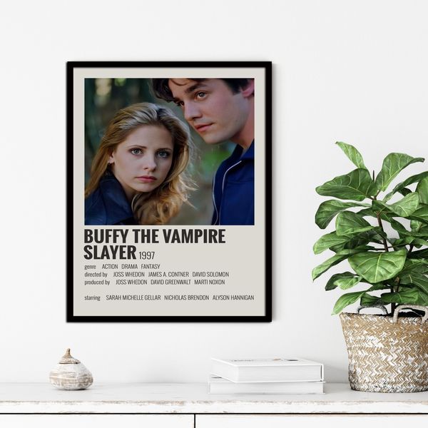 تابلو آتریسا طرح پوستر فیلم Buffy the Vampire Slayer مدل ATM823