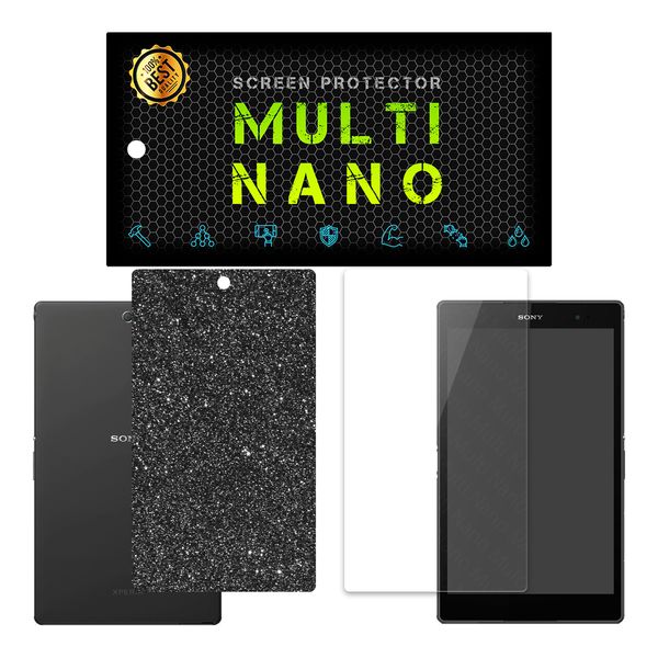 برچسب پوششی مولتی نانو مدل X-F1G-S مناسب برای تبلت سونی Xperia Z3 Tablet Compact 2014 به همراه محافظ صفحه نمایش