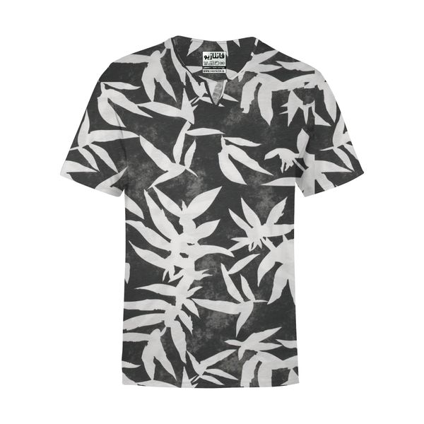 تی شرت آستین کوتاه مردانه فانتازیو مدل بوتانیک کد 211
