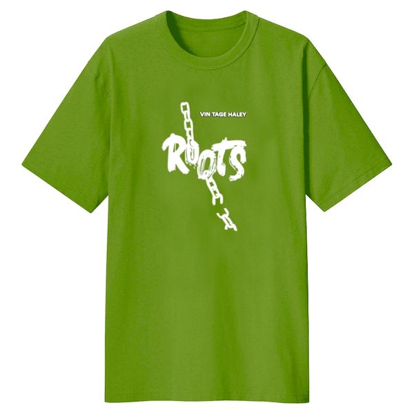 تی شرت لانگ زنانه مدل زنجیر رنگ سبز