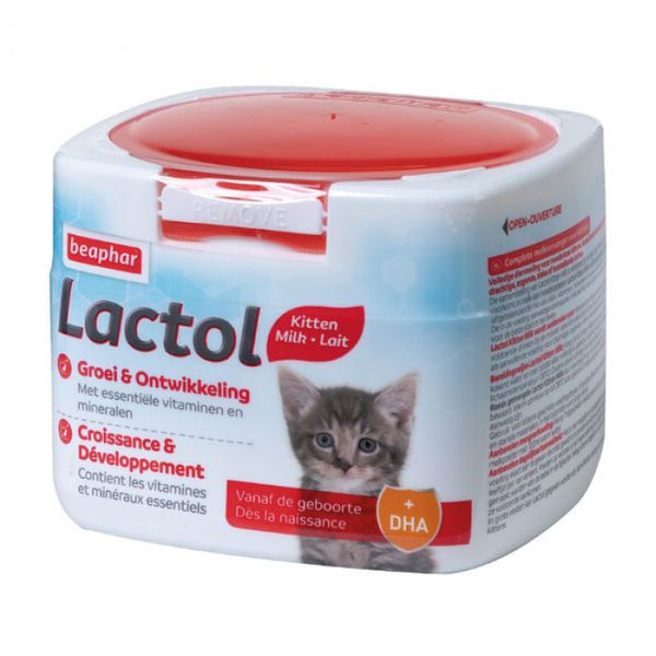 شیر خشک گربه بیفار مدل lactol وزن 250 گرم