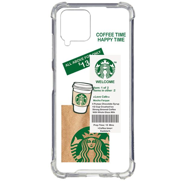 کاور طرح Starbucks مناسب برای گوشی موبایل سامسونگ Galaxy A22 4G