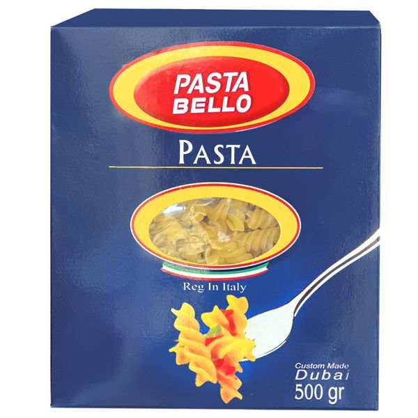 اسپاگتی قطر 1.2 - 400 گرم و پاستا پیچی پاستا بلو - 500 گرم