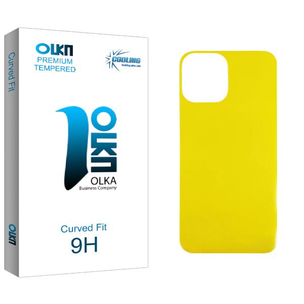 محافظ پشت گوشی کولینگ مدل Olka Glass FLL مناسب برای گوشی موبایل اپل iPhone 13 mini