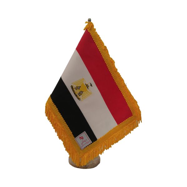 پرچم رومیزی ایران اسکرین طرح پرچم مصر مدل 20467