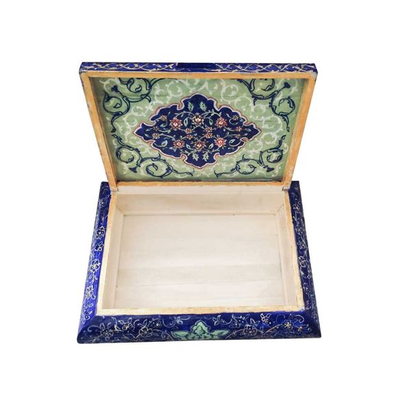جعبه جواهرات استخوانی طرح هرات کد B 309