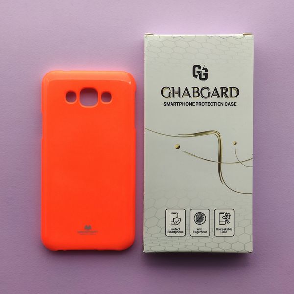 کاور قاب گارد مدل ژله ای ساده مناسب برای گوشی موبایل سامسونگ Galaxy E7 2015