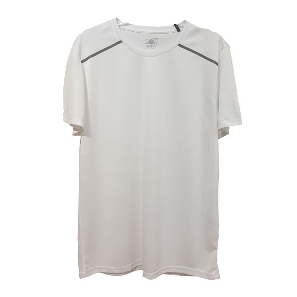 تی شرت ورزشی مردانه کوتون مدل Short Sleeve T-Shirt Reflector Detailed Crew Neck