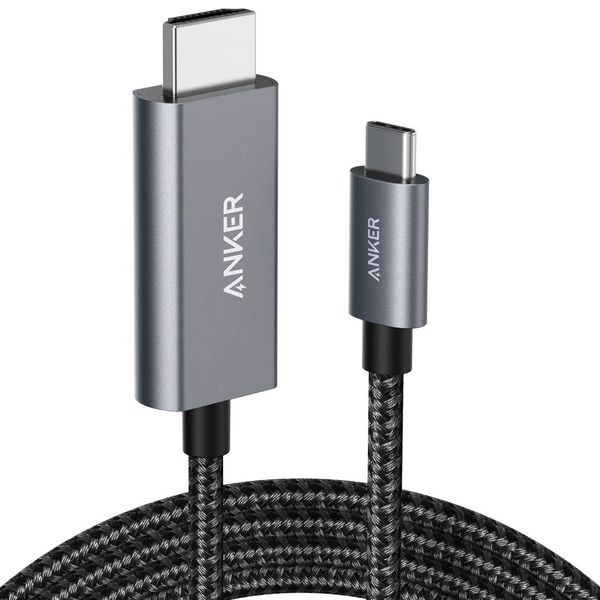 کابل تبدیل HDMI به USB-C انکر مدل Nylon 4K طول 1.8 متر