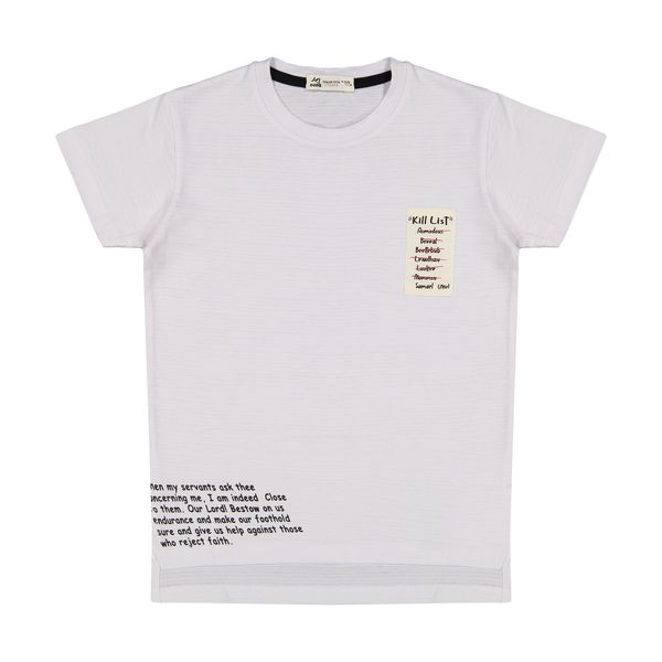 تی شرت آستین کوتاه پسرانه نونا مدل 2211451-01